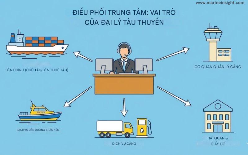 5 Trách nhiệm quan trọng của Đại lý tàu biển bạn cần biết