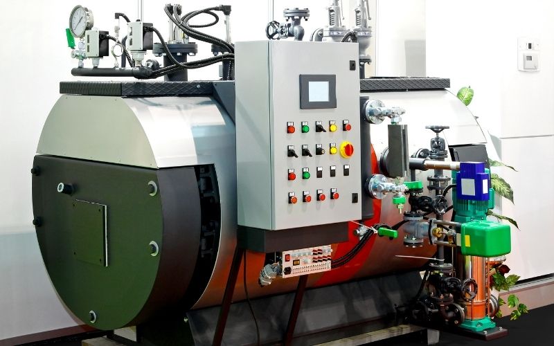 Giải thích nguyên lý hoạt động của nồi hơi trên tàu thủy